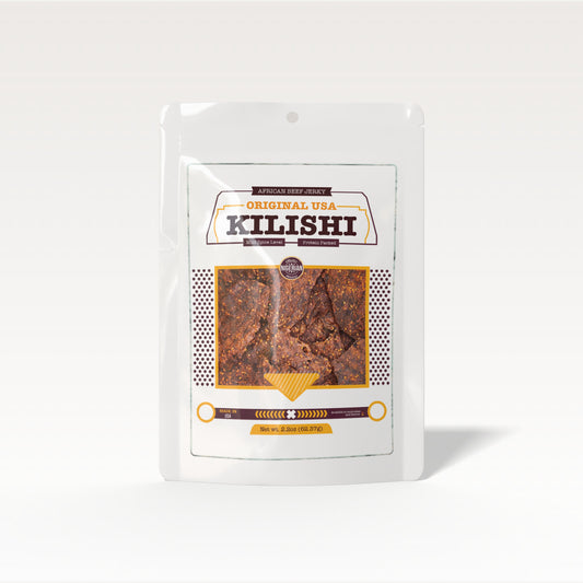 Original USA Kilishi – Mild (2.2 oz / Large) – African Beef Jerky